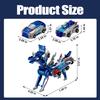 Ultimate Unicorn Car Toy 2 In 1 Creative Car Transforms Into Unicorn Robot Toy Inertial Sliding Racing Car Model Impact Deformed