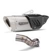 Z900 Motorcycle Exhaust Mid-Pipe & Tailpipe Muffler (Stainless Steel, 2017-2020)