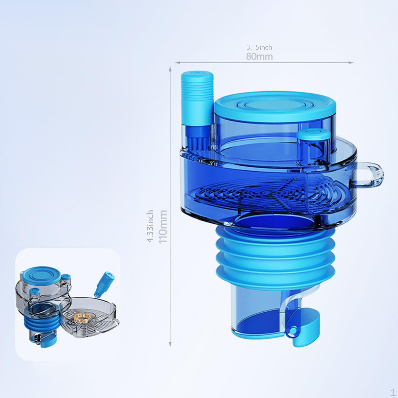 

Крышка слива для пола с обратным клапаном для ванной и кухни Blue