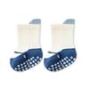 Children's Anti-slip Combed Cotton Mid-calf Socks - Seamless Style for Spring and Summer
