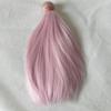 Milk Soft Silk Straight Doll Wig Doll Synthetic Hair Wig  For 1/3 1/4 1/6 BJD Doll