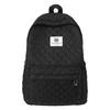 Schoolbag1011 Wholesale New Hugh Solid Color Trend Plaid Backpack Student Women's School Bag Large Capacity Campus