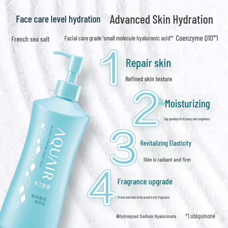 Shiseido Aquair Plump & Firm Body Milk
