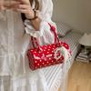 Ballett-Stil Tasche - Exquisite Mini Niedliche Crossbody-Tasche mit Henkel und runder Form