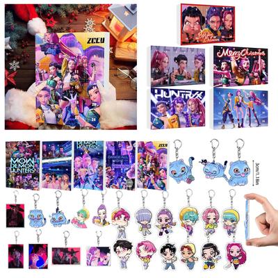 Adventný kalendár obsahuje 24 adventných kalendárov, odpočítavací kalendár a prekvapivé zberateľské predmety