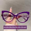 Lunettes de lecture œil de chat grandes pour femmes, tendance, à la mode, surdimensionnées, pour la presbytie, lunettes pour hommes et femmes, anti-lumière bleue, avec dioptrie positive
