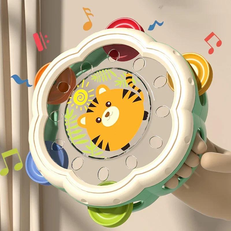 Baby Musical Instruments Drum Toys Montessori Learning Toys for Toddlers Baby Early Hand Development Interactive Music Toys