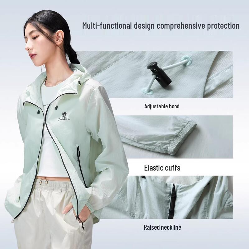 Camel Unisex Outdoor Sun Protection Jacket