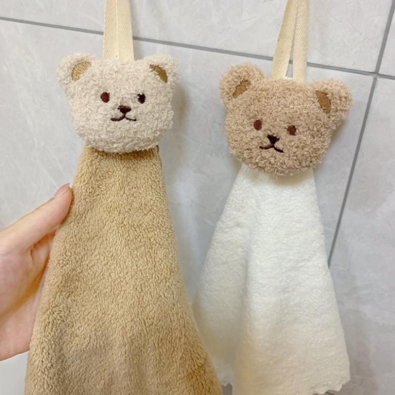 Kids Hand Towels Cute Baby Fingertip Towels Fast Drying Super Absorbent Soft Cotton For Kitchen Bathroom School Washroom