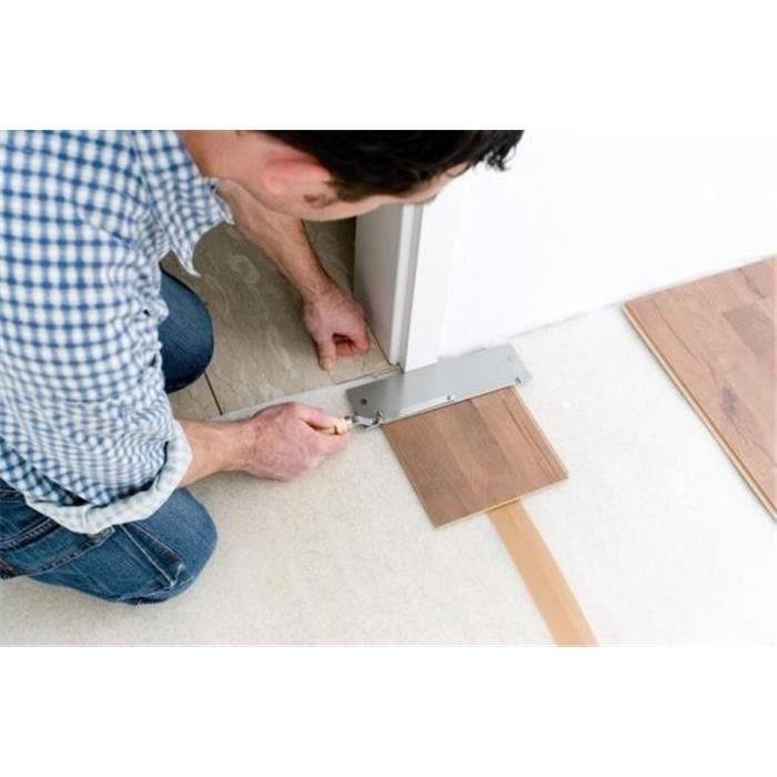 Scie à araser - WOLFCRAFT - avec manche rotatif et angulaire - Métal et bois - Gris