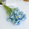 60 Heads Artificial Daisy Flowers Silk Petals Photo Props Chamomile Simulation Flower Multicolor Fake Flower Bouquet