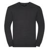 Russell Collection Mens Knitted V Neck Sweatshirt
