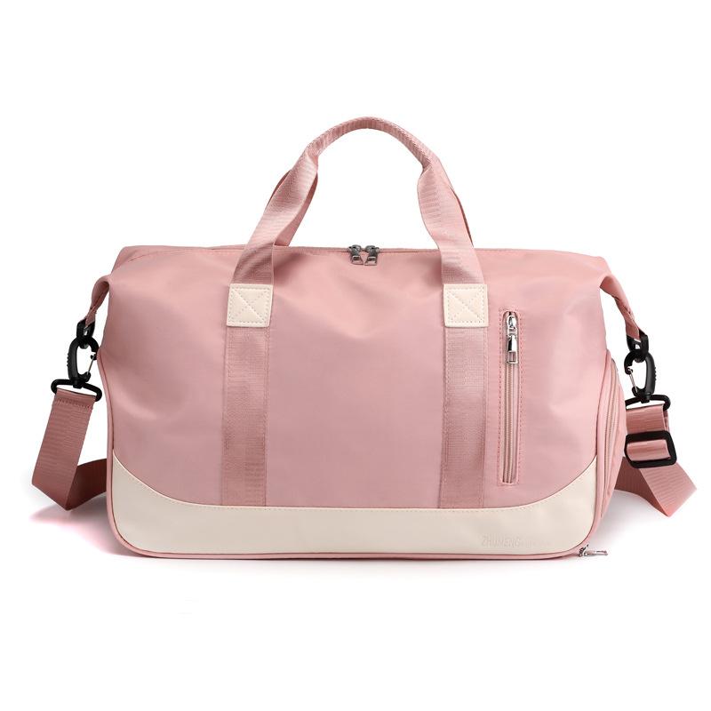 Summer Fitness Bag, Large-capacity Portable Sports, Swimming, and Yoga Bag, Short-trip Travel Bag, Unisex Crossbody Carry-on Bag