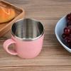 Insulated Wheat Straw Cup Stainless Steel Travel Mug Coffee Mug Water Cup  Office Use