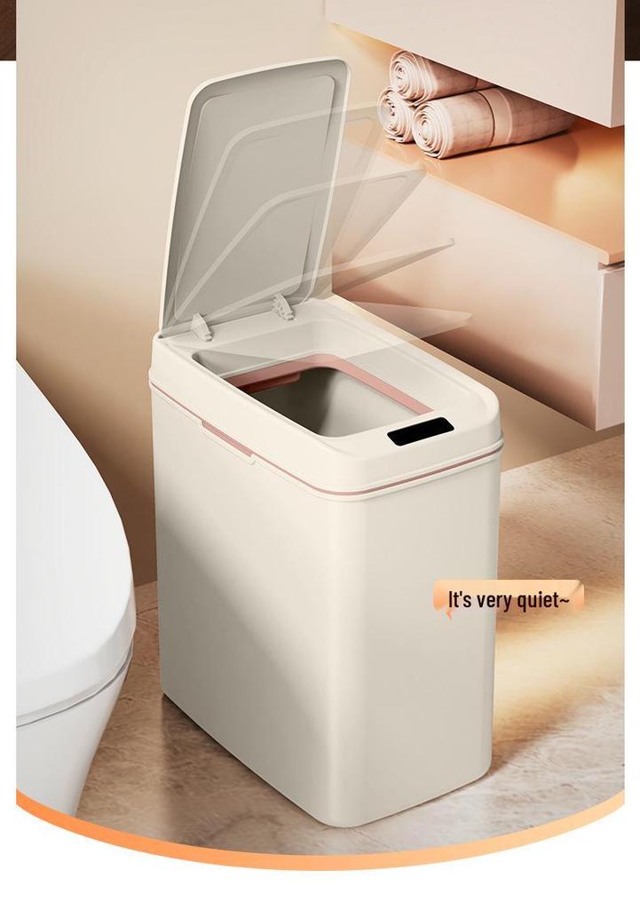 Automatischer Smart-Mülleimer mit großem Fassungsvermögen für Haushalt, Wohnzimmer und Küche