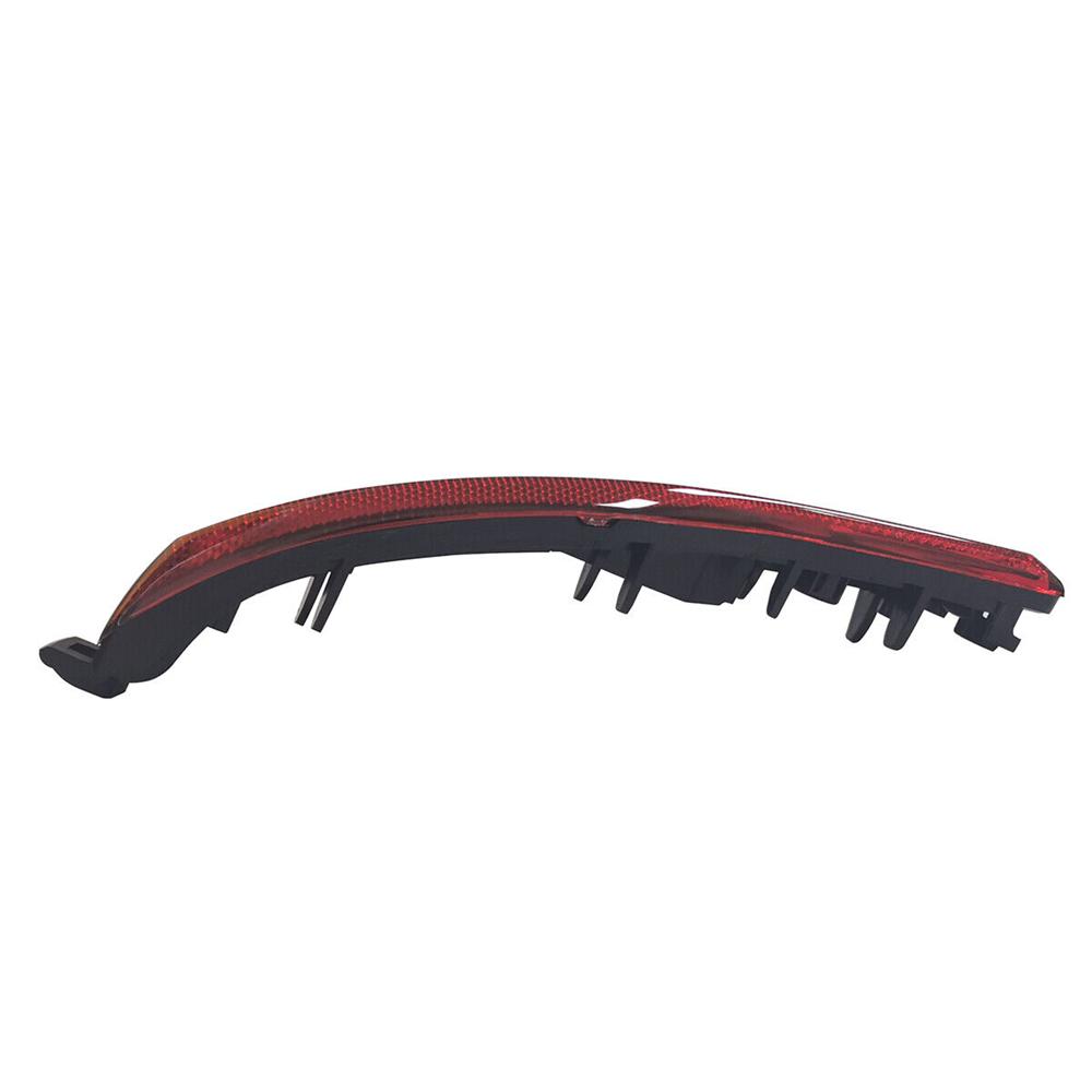 1x Left Side Rear Bumper Reflector Red Lens For 2014-2018 Jeep Cherokee