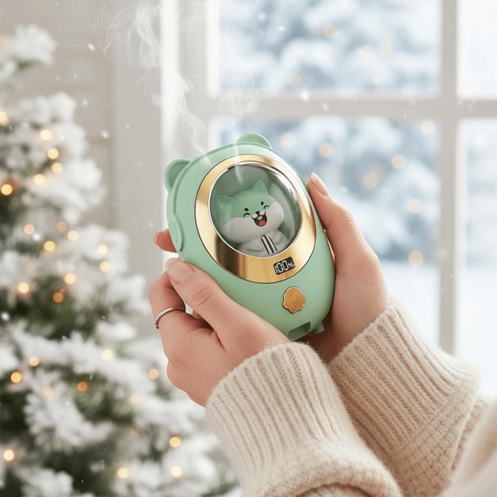 Adjustable Temperature Hand Warmer Plastic Electric Warmer Portable USB Charging Warmer  Travel