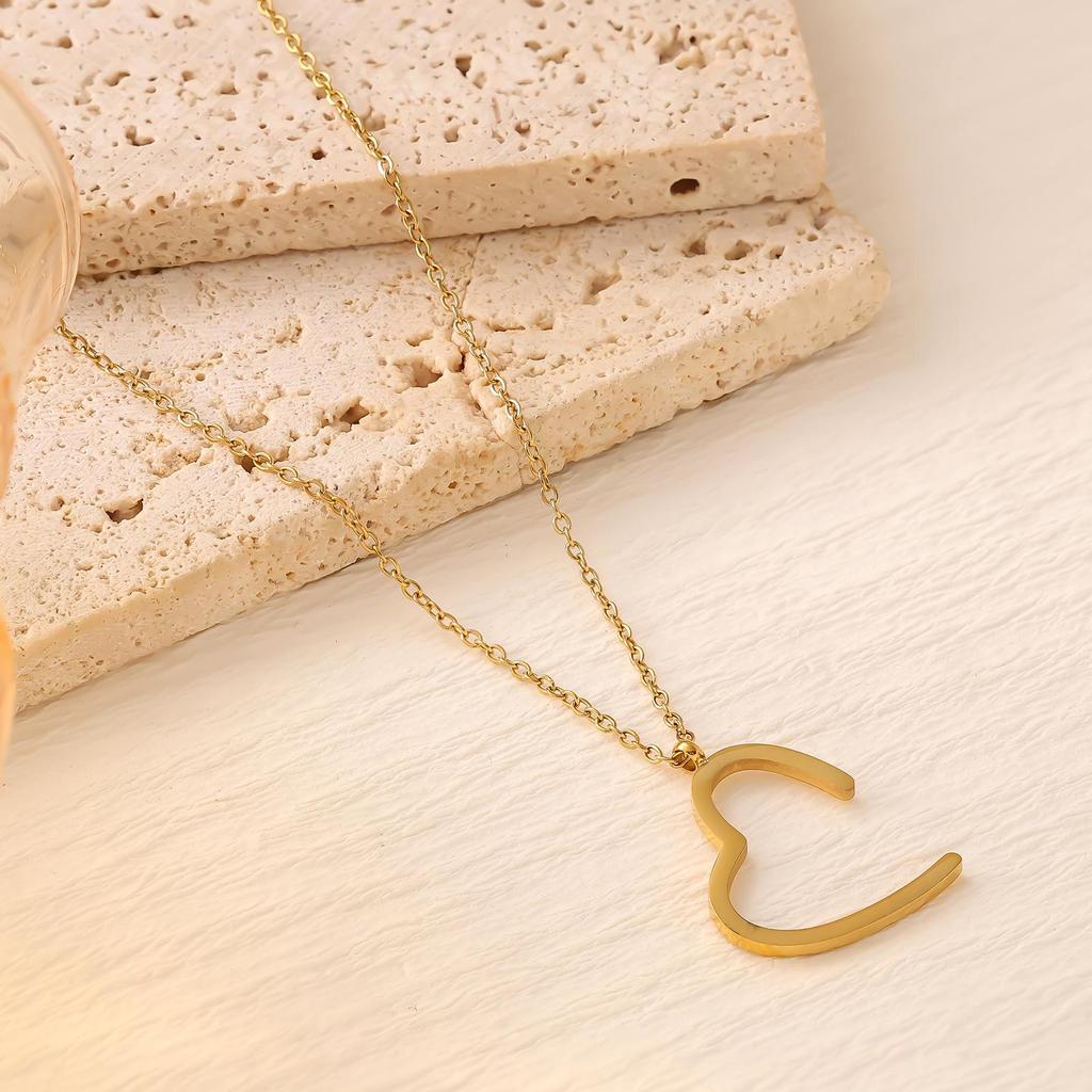 18K Gold Plated Titanium Steel Necklace for Women - Colorfast, Luxurious & Versatile Clavicle Chain