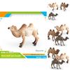 Animal Wildlife Pvc Model Single Hump Camel Decorative Toy For Kids Educational Gift