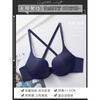 Black Plunge Bra with Deep V Neckline Underwire Push Up Lingerie for Low Cut Outfits