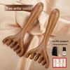Yiming Sandalwood Head Massage & Gua Sha Comb Set
