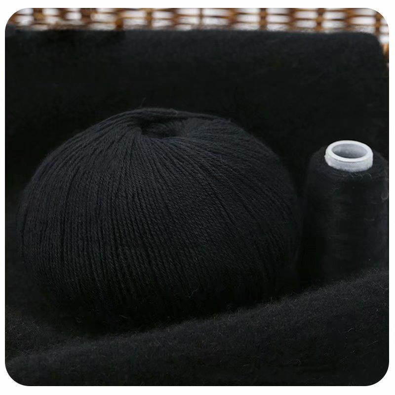 Cashmere Yarn Plush Mohair Knitting Thread Soft Baby Cotton Yarn For Cardigan Scarf Shawl Sweater Crochet DIY Handmade Yarn