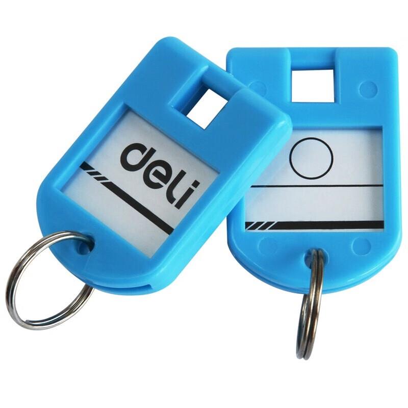 Deli 9330 Mixed Color Key Tags