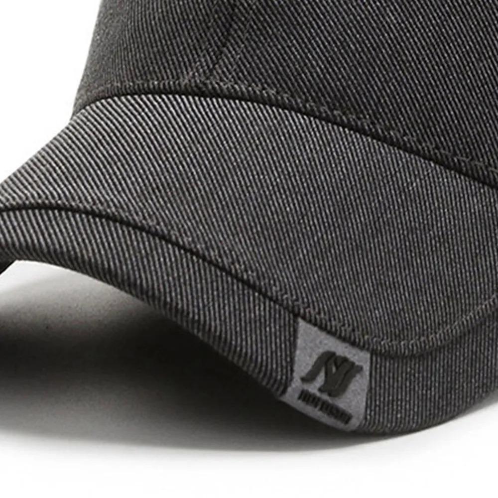 Solid Baseball Caps for Men Outdoor Cotton Cap Bone Gorras CasquetteHomme Men Trucker Hats