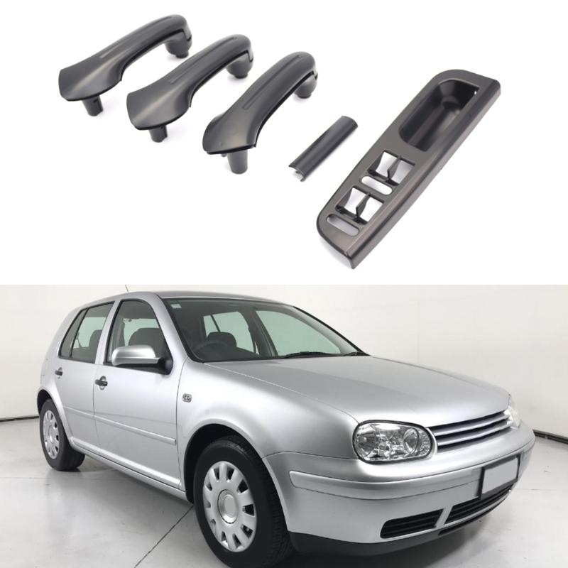 Car Interior Door Handle Cover Trim Bezel 3B0867175 Replacements for B5 Golf MK4 (Right Side)
