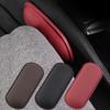 Car Door Armrest Pads 2PCS Memory Foam Cushion PU Leather Elbow Rest Pad for Long Drive Ergonomic Comfort
