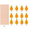 2025 New Model, Easter, Easter Party Decoration, Egg Radish, Disposable, Paper, Beverage Decoration, Straw, Party Decoration