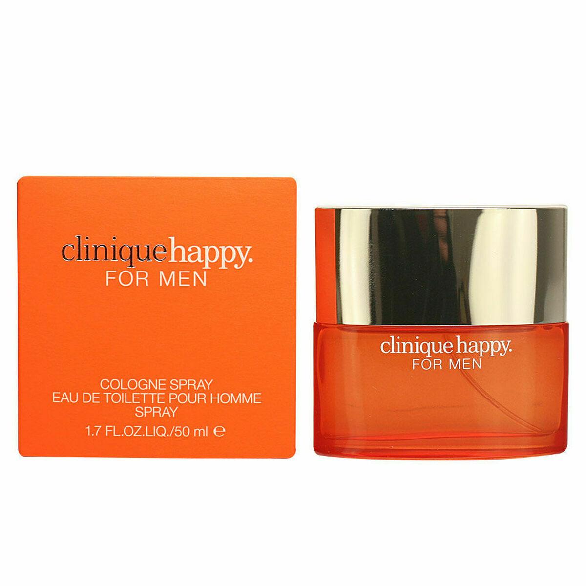 

Мужская парфюмерия Clinique EDT Happy For Men 50 мл TU прозрачный