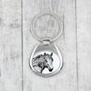 Baskisches Bergpferd - Schlüsselanhänger mit einem Pferd, Schlüsselanhänger mit Aufdruck, personalisierter Anhänger von der Marke Art-Dog