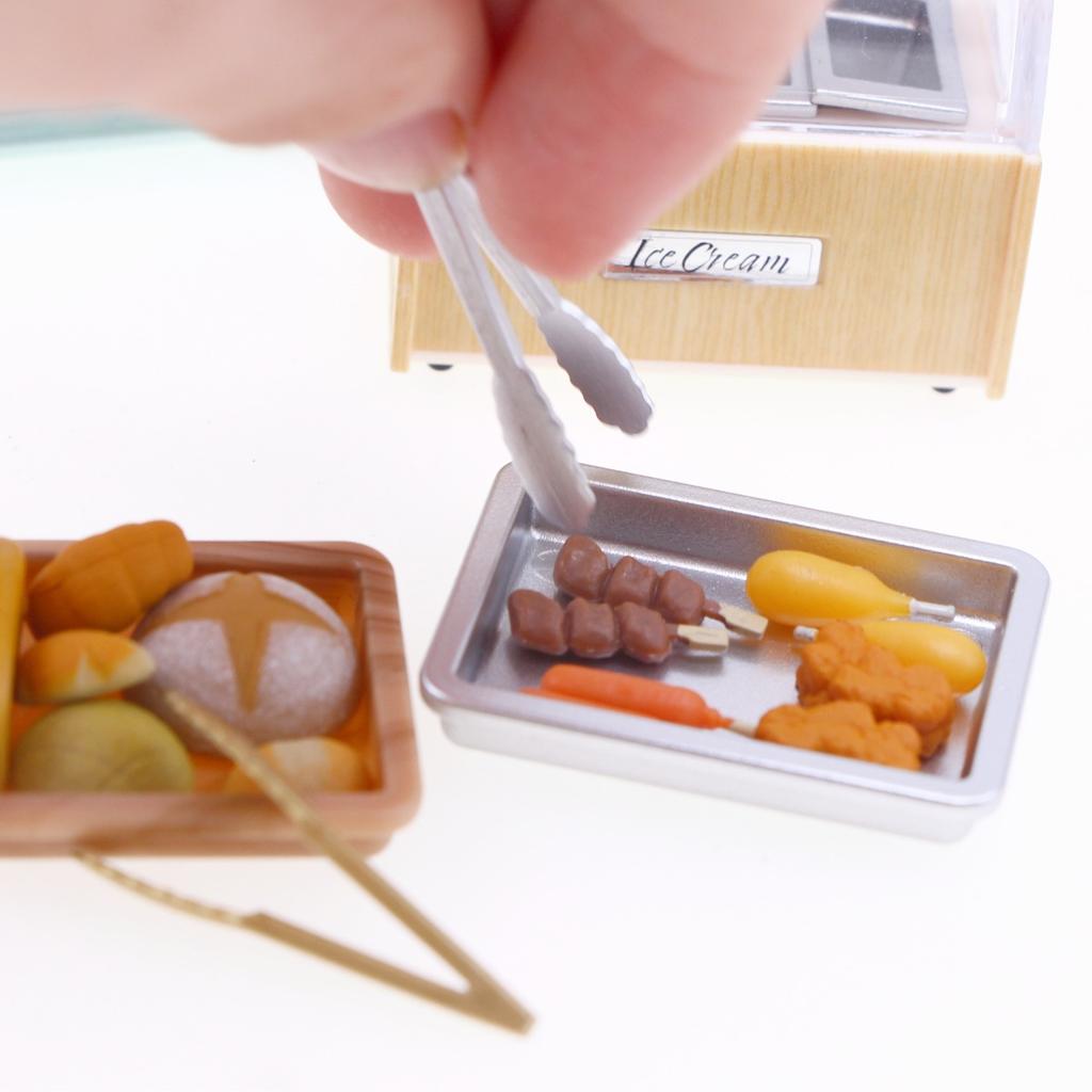 1Pc Mini Oden Cake Cabinet Scale Model Dollhouse Mini Display Cabinet Simulation Models Diy Home Decor 1Pc Mini Oden Cake Cabin