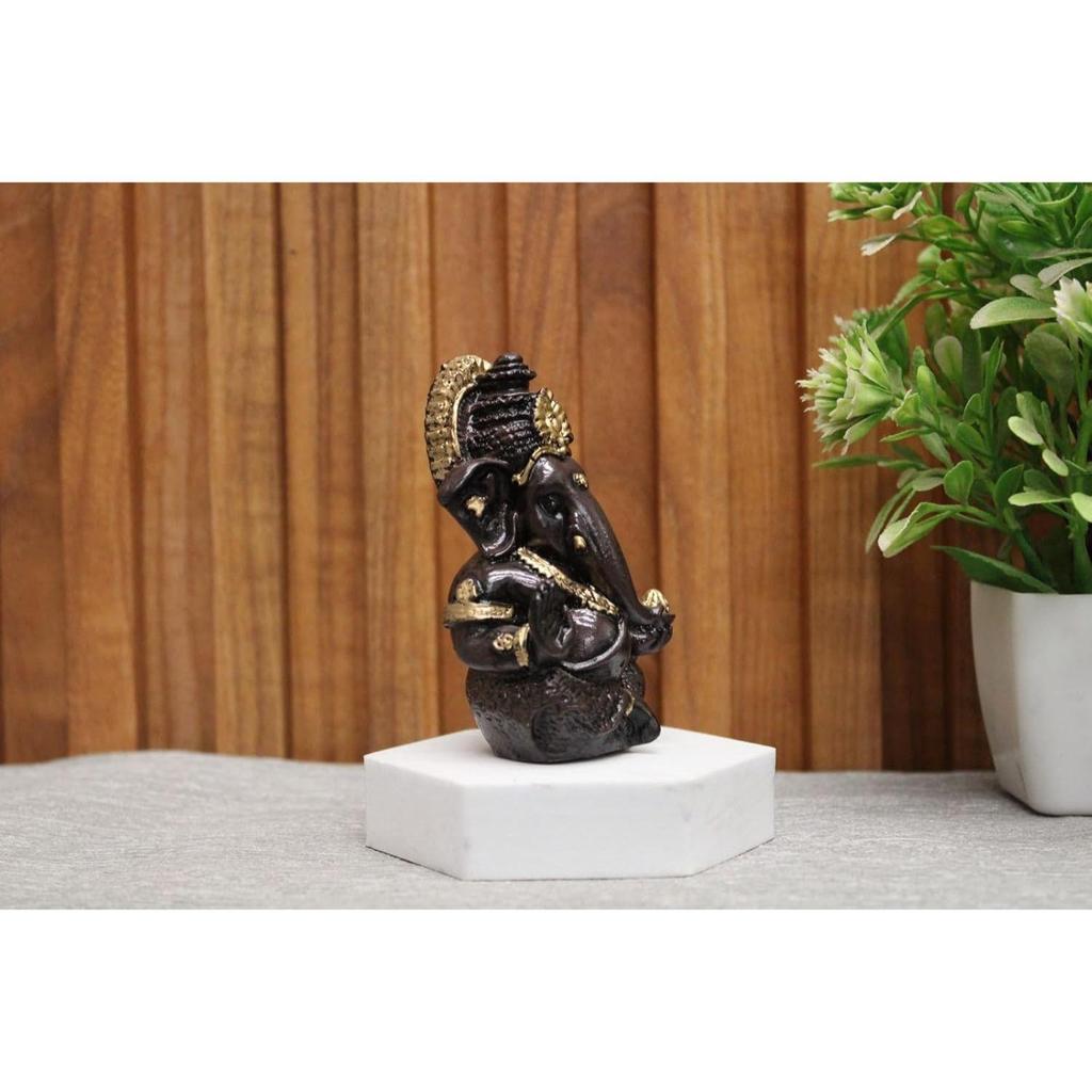 Ganesha Idol for Car Dashboard |Home Mandir| Gift Items | Desktop Decor| Showpiece| Temple Decor| Office| Ganpati