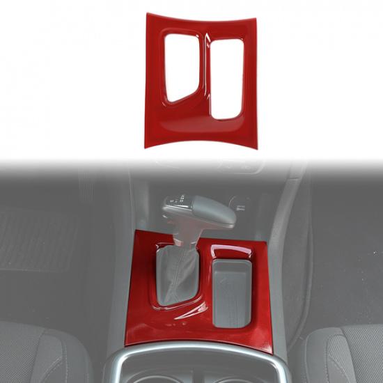 Red Center Console Gear Shift Panel Cover Trim for Dodge Charger 15+ Accessories