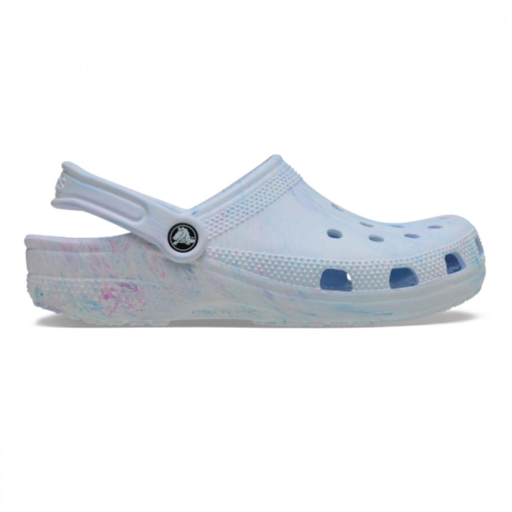 Crocs Tamanco Clássico Unissex Mármore Aquarelado 211583 4zd Sandálias Chinelos Gibbitz Diário Crocs