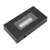 LED Light Stand Base USB Powered Multi Mode Assorted Colors Black ABS Rectangular Light Display Base for Glass Box