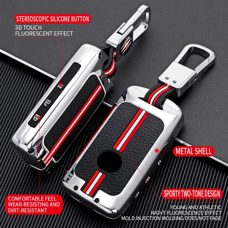 Zinc Alloy Car Key Case Cover Protective Shell Fob For Mazda 3 Alexa CX4 CX5 CX-5 CX8 CX-30 CX30 2019 2020 Remote Key Protector