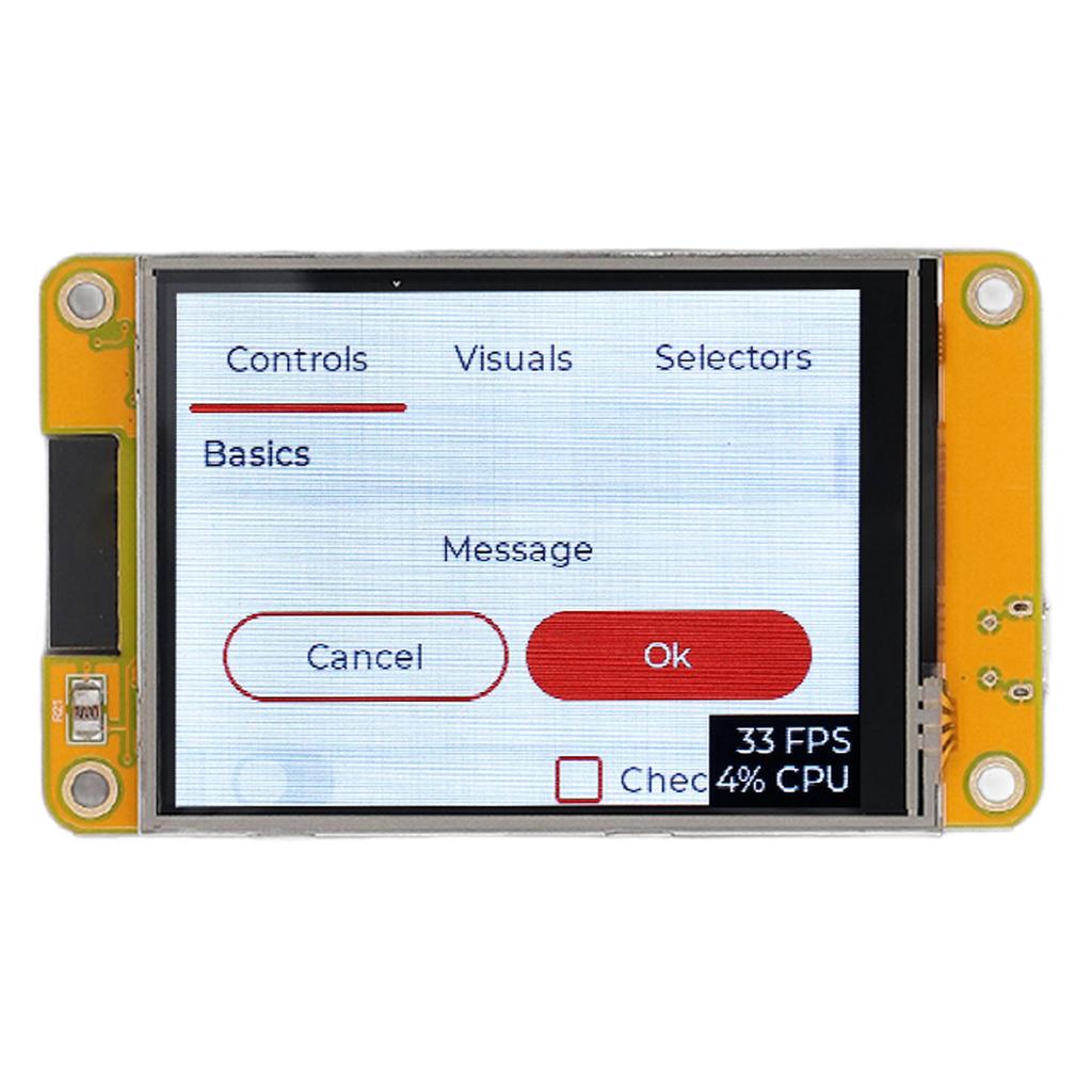 ESP32 Development Board with 2.8 Inch 240x320 Touch Screen Double Core CPU Wireless Fidelity