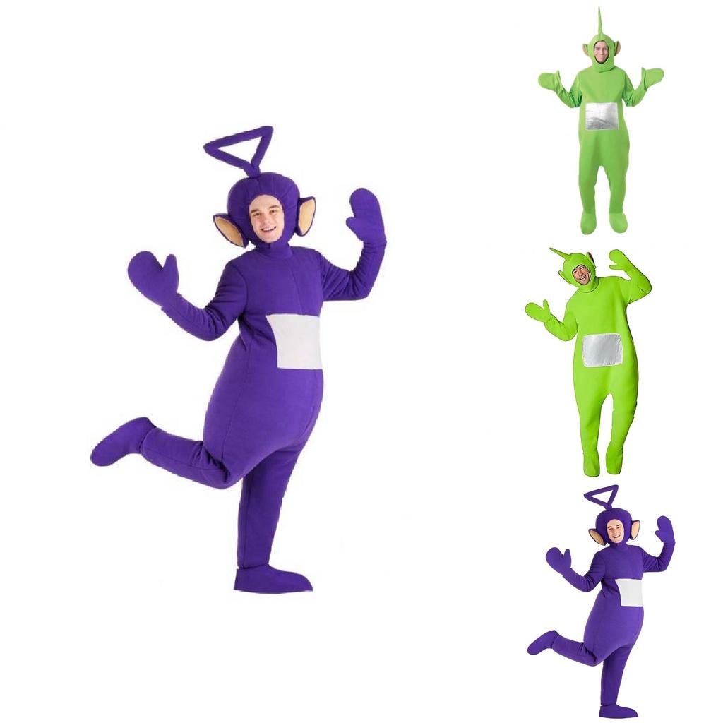 Fun Teletubbies Costume Polyester Bodysuit With Headpiece!