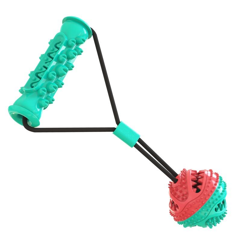 Pet Supplies Toy Set, Drawstring Training, Teeth Grinding, Biting Resistance, Leaky Feeding Ball Dog Toy