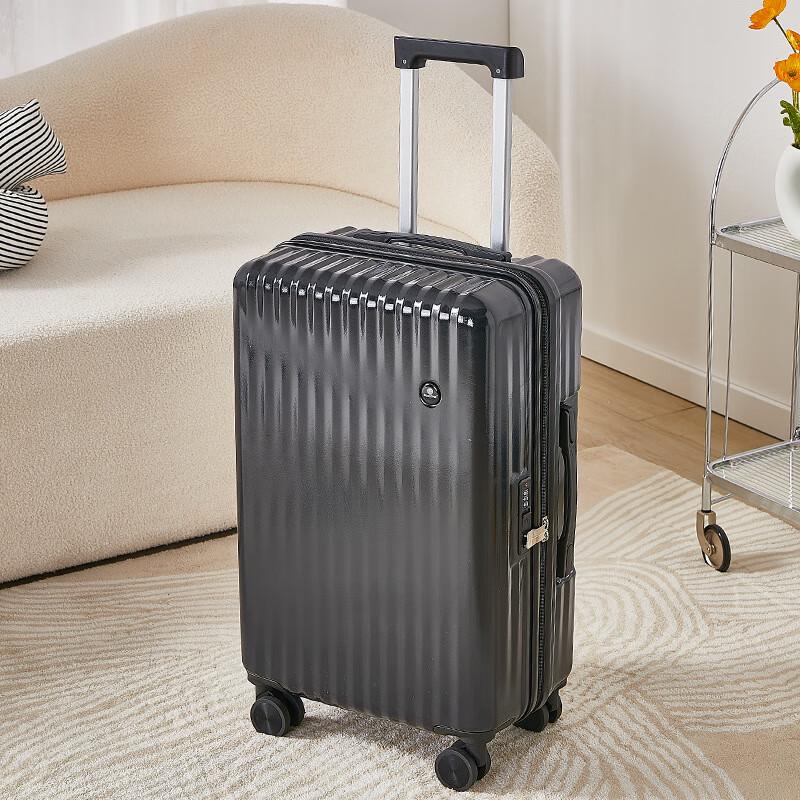 KarLot Travel Luggage with Cupholder 24 inches