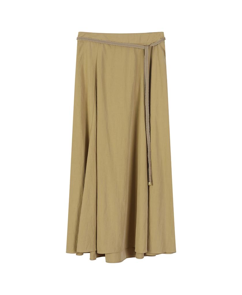 Raphael Sorob Back-Banded Flare Skirt
