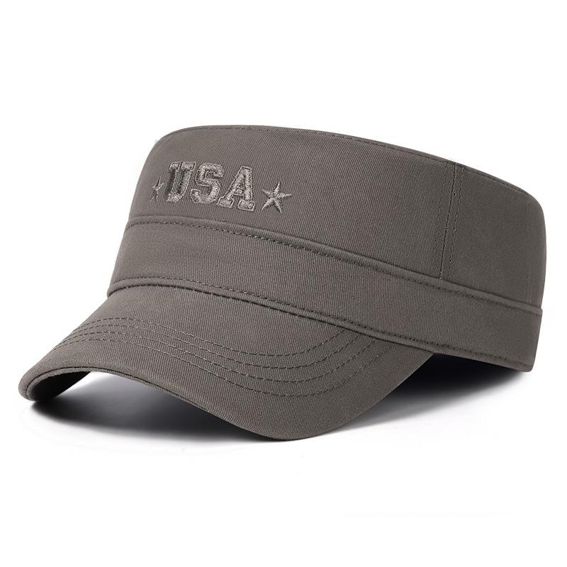 Four Seasons Flat Cap Embroidery Baseball Cap for Men
