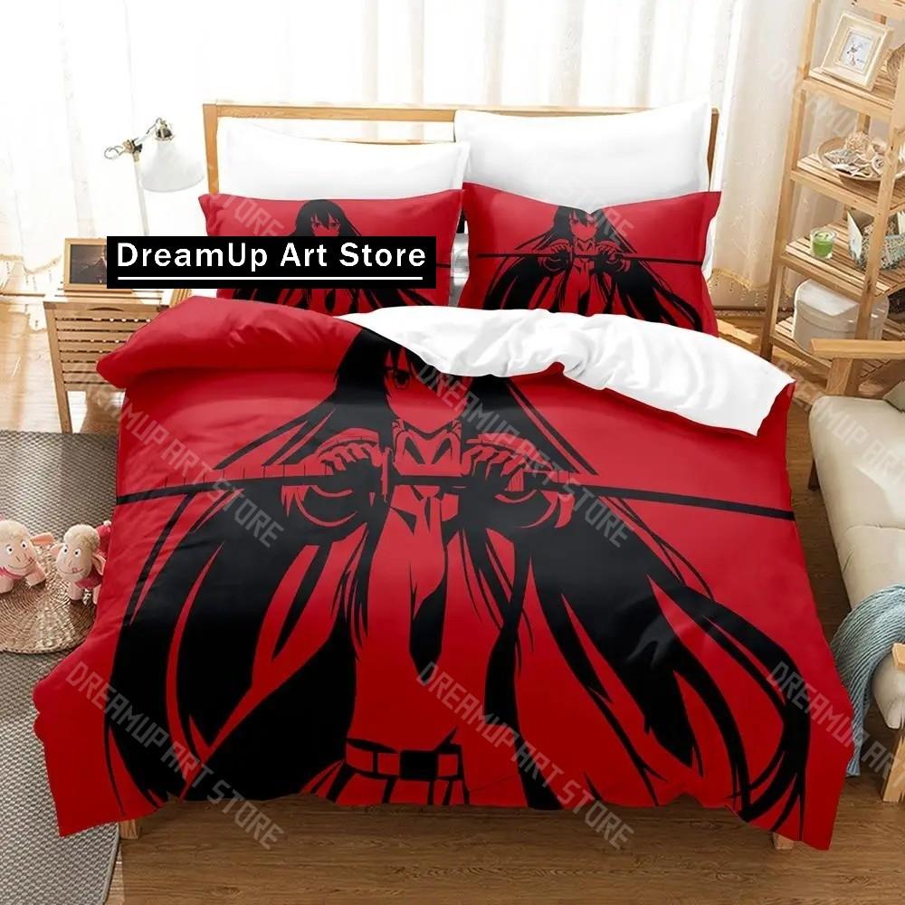 3D Printed Akame ga Kill Anime Bedding Set for Boys Girls Duvet Cover Pillowcase Twin Queen King Full Single Double Sizes