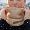 Fine-textured Winter Neck Warmer,color, Fleece-lined, For Women, Outdoor Skiing, Thickened, Warm Face Mask, Neck Protector.