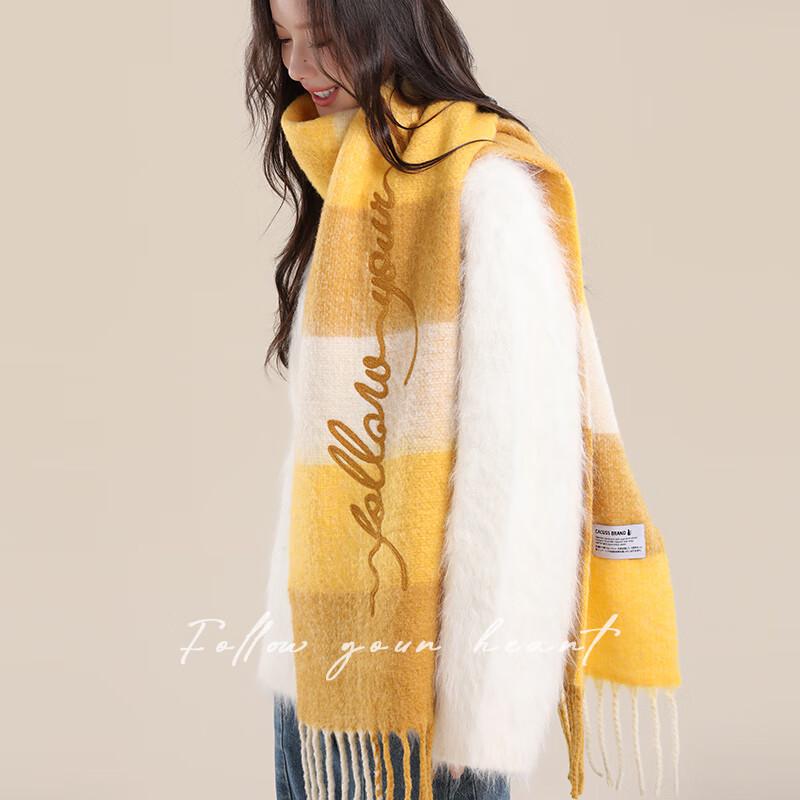 CACUSS Women's Wool Blend Scarf & Shawl