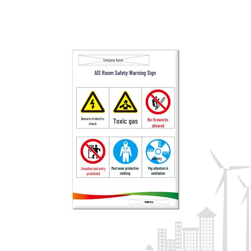 HUATAI Acrylic Safety Warning Sign