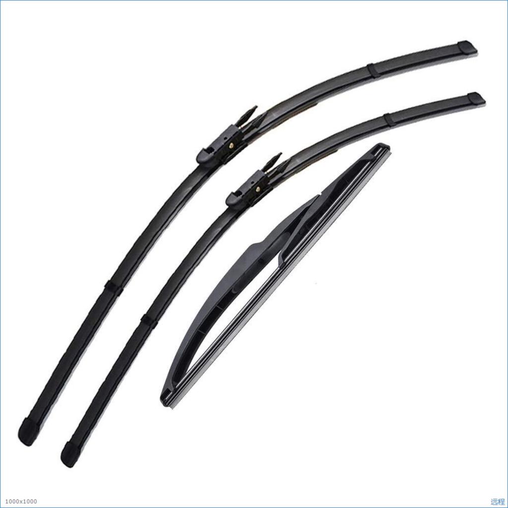 Windshield wiper blades for Smart Fortwo W451 2007-2014 front and rear window covers